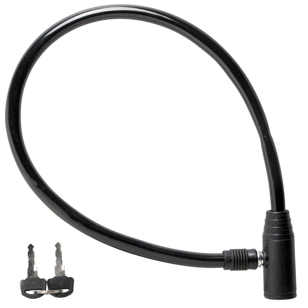 Cadeado para Bicicleta e Moto Absolute 6mm 60cm Preto/Azul/Vermelho