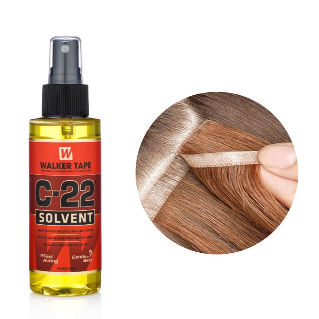 Removedor De Cola Queratina Prótese Capilar C 22 e Mega Hair Walker Tape