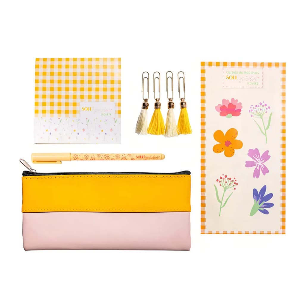 KIT SOUL GARDEN C/8 PECAS LEOARTE