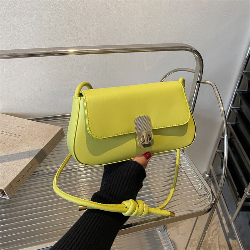 High-End pequeno saco feminino 2024 novo estilo 2023 textura nicho venda quente saco do mensageiro senhoras de um ombro