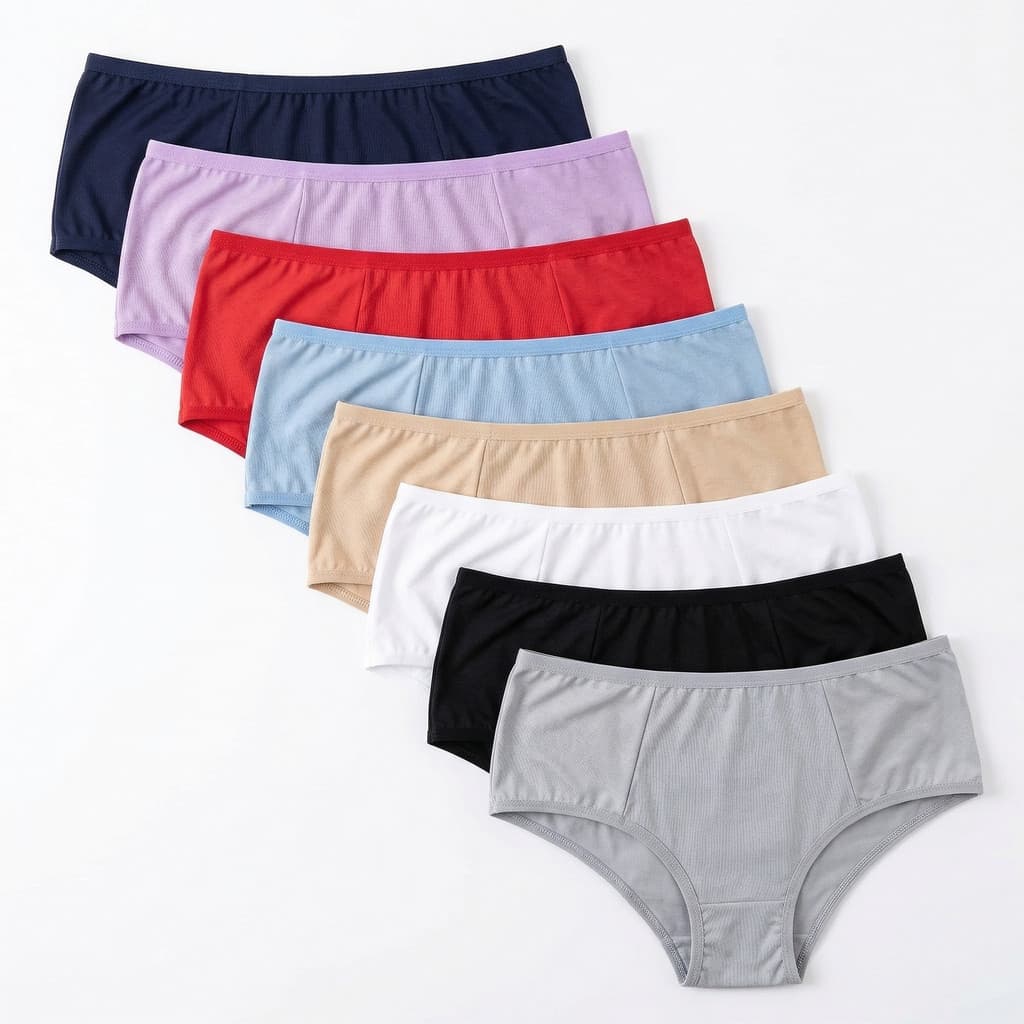 Kit 10 Calcinhas Plus Size Microfibra Calçola Tangão Cós Alto Conforto