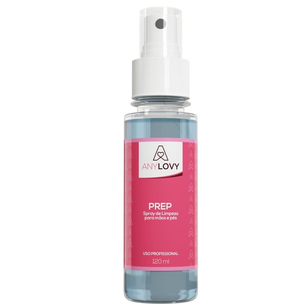 Prep AnyLovy 120ml Preparador de Unhas Removedor de Oleosidade e Resíduos para Alongamento e Esmaltação