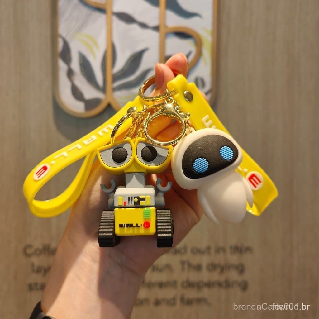 Desenho Animado Anime Robô Story WALL-E Boneco Chaveiro Mochila Pingente De Carro Brinquedo Infantil Presente De Festa