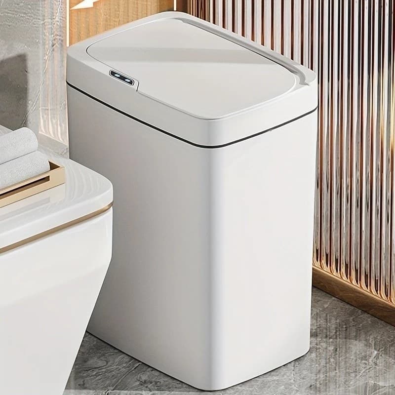 Lixeira Automática Sensor Recarga Cesto Lixo Cozinha Banheiro Reciclagem