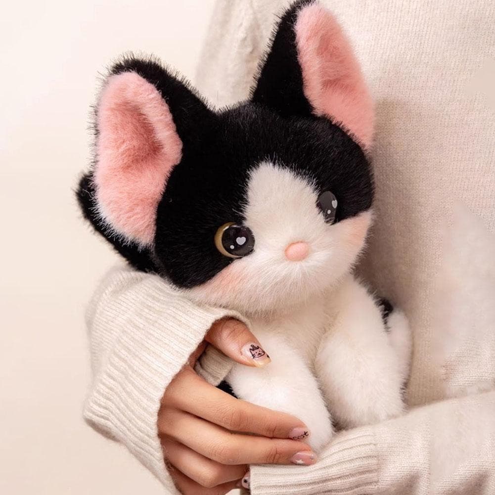 Mesa Companheiro Gato Bonito Boneca Brinquedo De Pelúcia Presente Y9k2