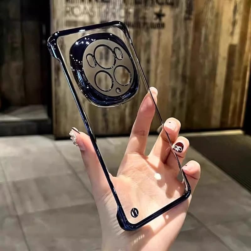 Para Honra Magia 8 7 6 Pro Lite Sem Moldura Galvanoplastia PC Caso De Telefone Duro Anti-Amarelecimento Capa Protetora T