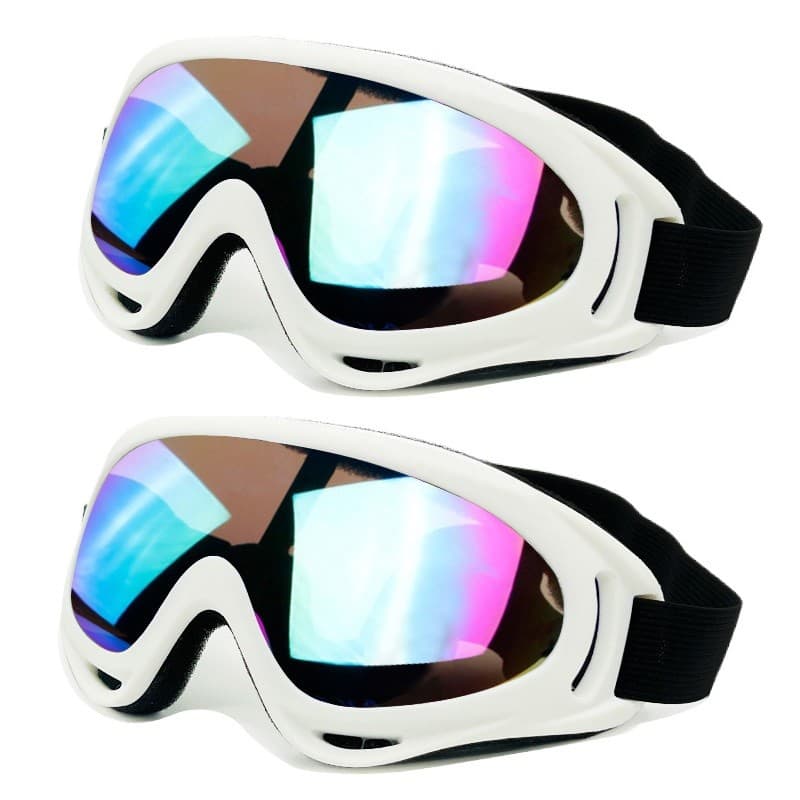 Kit 2 Óculos Esportivo Neve Snowboard Jet Ski Motocross UV400