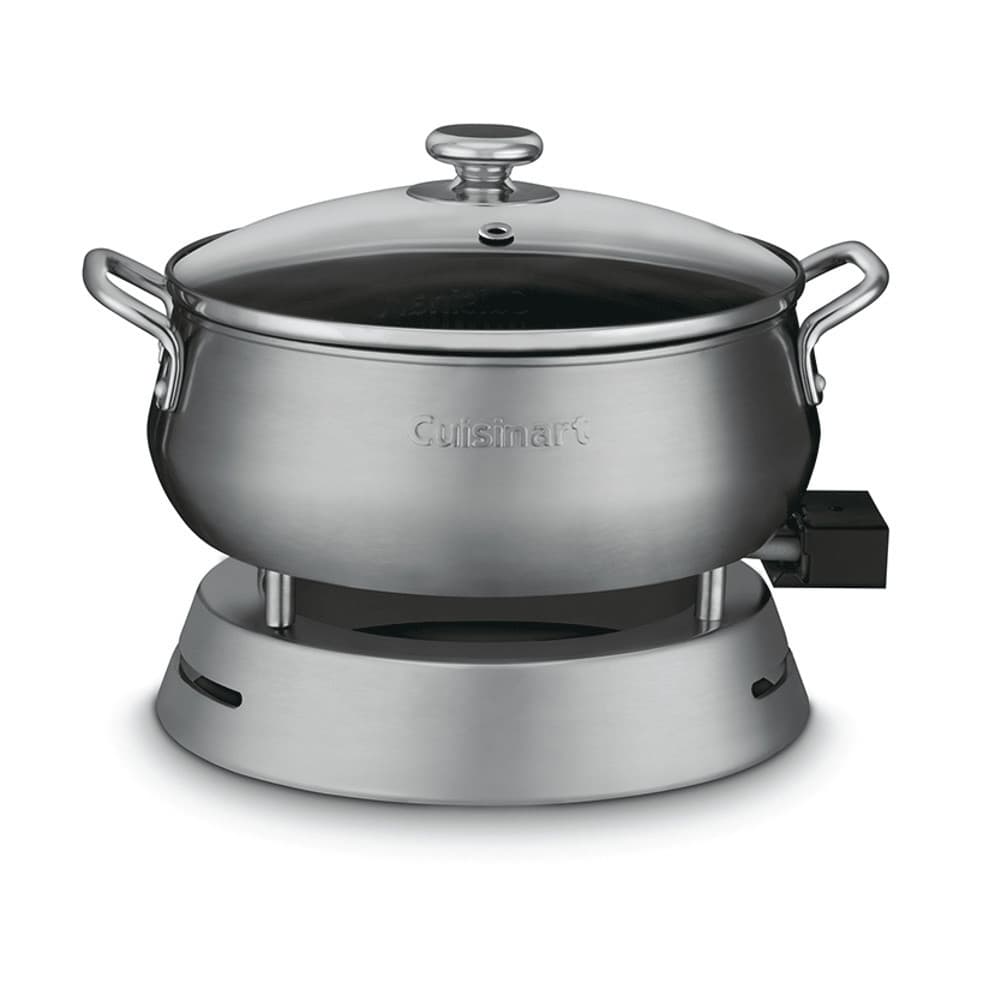 Panela Elétrica com Acessórios para Fondue Inox 127V Prata Cuisinart ®