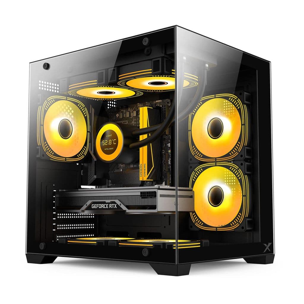 Gabinete Gamer Brx Xtreme Glacier Black R41b