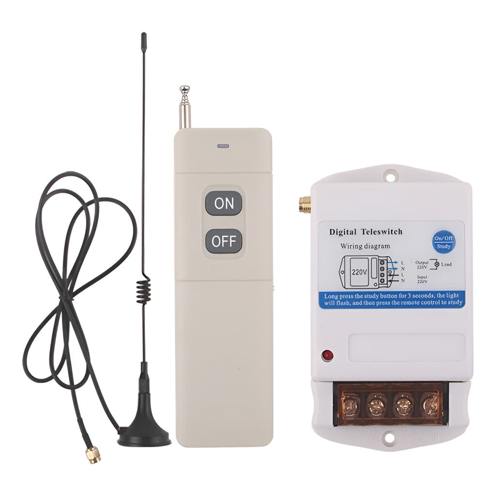Interruptor Rf Longo Alcance M5000 + Controle Remoto