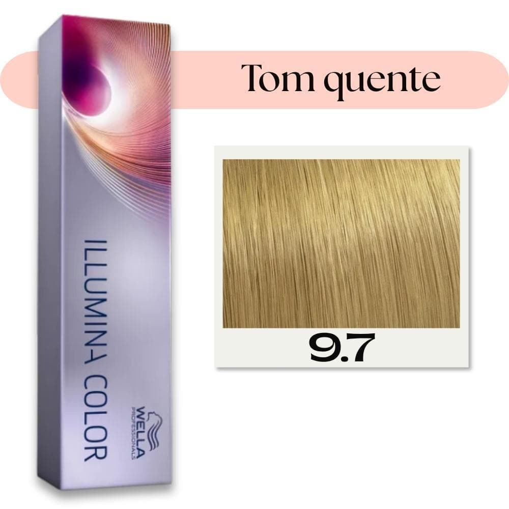 Wella Professionals Illumina Color 9.7 Louro Ultraclaro Marrom - Coloração 60ml