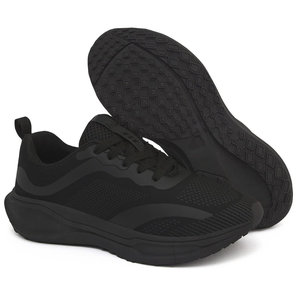 Tenis MV3 unissex Preto colorido Masculino Academia Lazer Corrida Leve