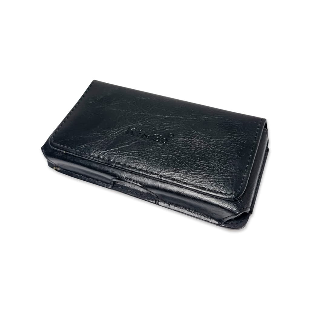Capa Case Porta Celular Smartphone Com Clip De Cinto Em Pé 14cm X 7cm (tela 5.0)