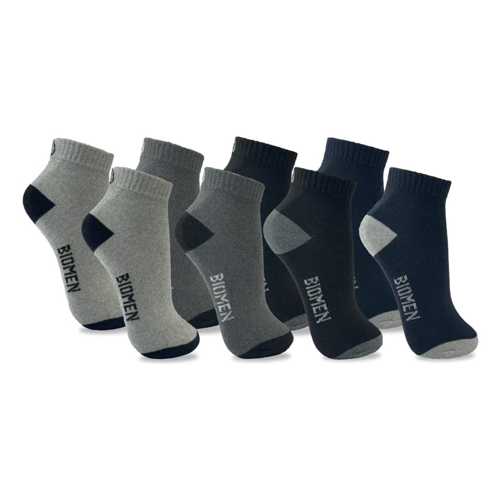 Meia Masculina Cano Curto Kit 6 Pares Biomen