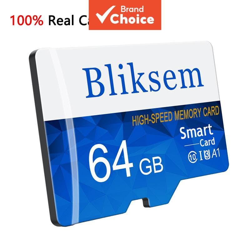 Cartão de memória Micro SD, cartão de memória de alta performance Classe 10, 4GB/16GB/32GB/64GB, adequado para
