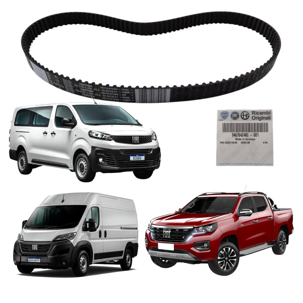 Correia Dentada Ducato/Titano/EScudo Orig Ricambi 9467642480