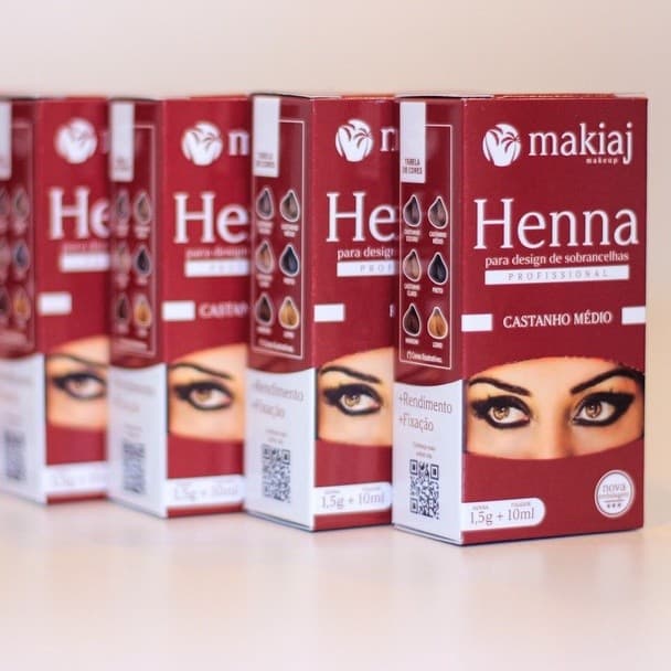 4 Henna Sobrancelhas Makiaj Alto Rendimento E Fixação Rena Original
