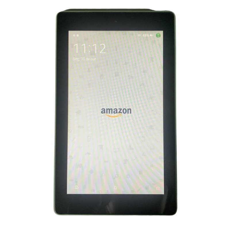 Tablet Amazon Fire 7 2019 9 Geração 16GB 7'' 1GB de Ram Fire OS 7 verde Usado leia o anúncio