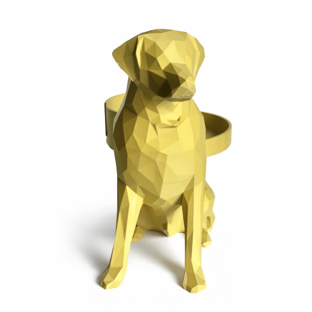 Porta Alexa Echo Dot 3 4 5 Geração Cachorro Geométrico Suporte De Mesa Base Decorativa