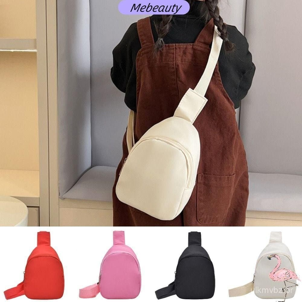 Bolsa de Peito MEBEAUTYBR, Bolsa de Ombro e Transversal Leve, Cor Sólida com Sensação de Alta Qualidade