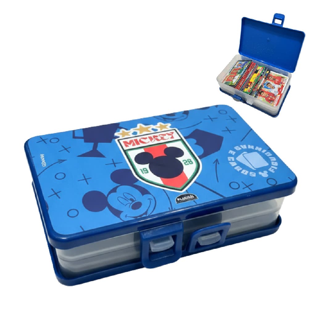 Porta Card estojo Figurinhas Album Futebol Cartas case Copa do Mundo Caixa caixinha Infantil Coleção Seleções Time Jogos