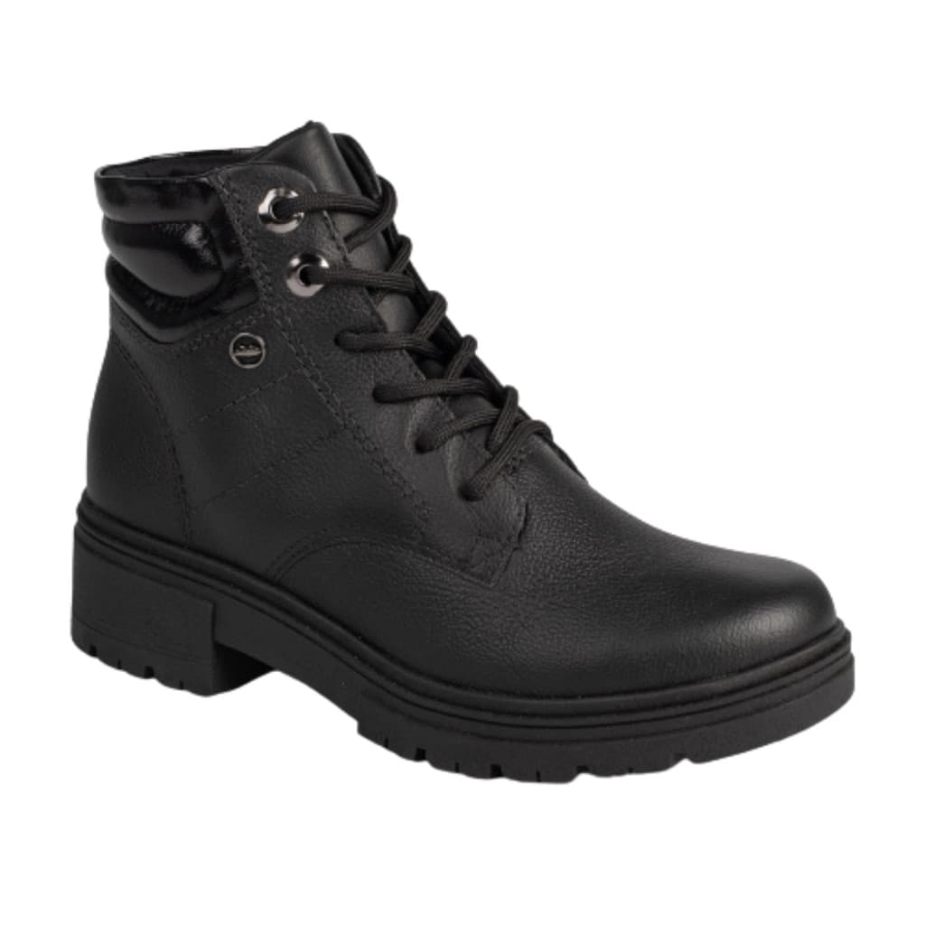 Bota Coturno Feminino Dakota Com Cadarço Solado Tratorado Estilosa Dia a Dia Confortável Original