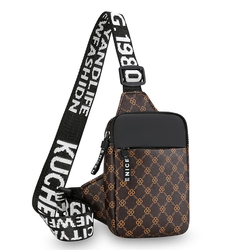 Versão coreana leve viagem portátil novo estilo classe Commuter saco de peito feminino mensageiro pequena mochila mascul
