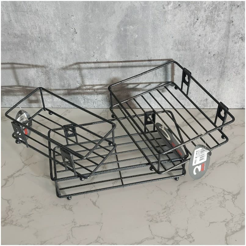 Estilo nórdico simples cesta de armazenamento de ferro cesta de armazenamento lanche cesta de armazenamento de Metal pod