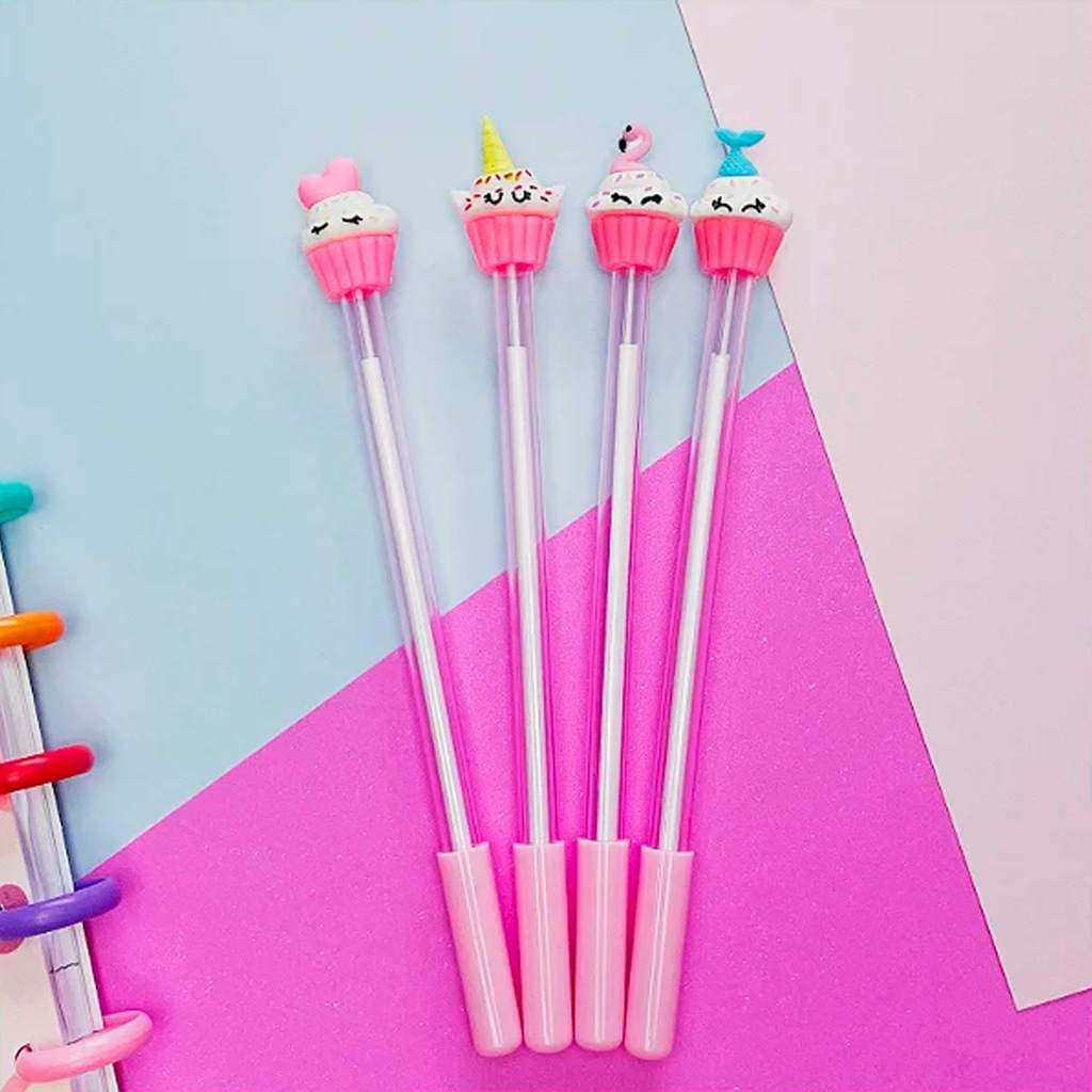 Caneta Gel Cupcake
