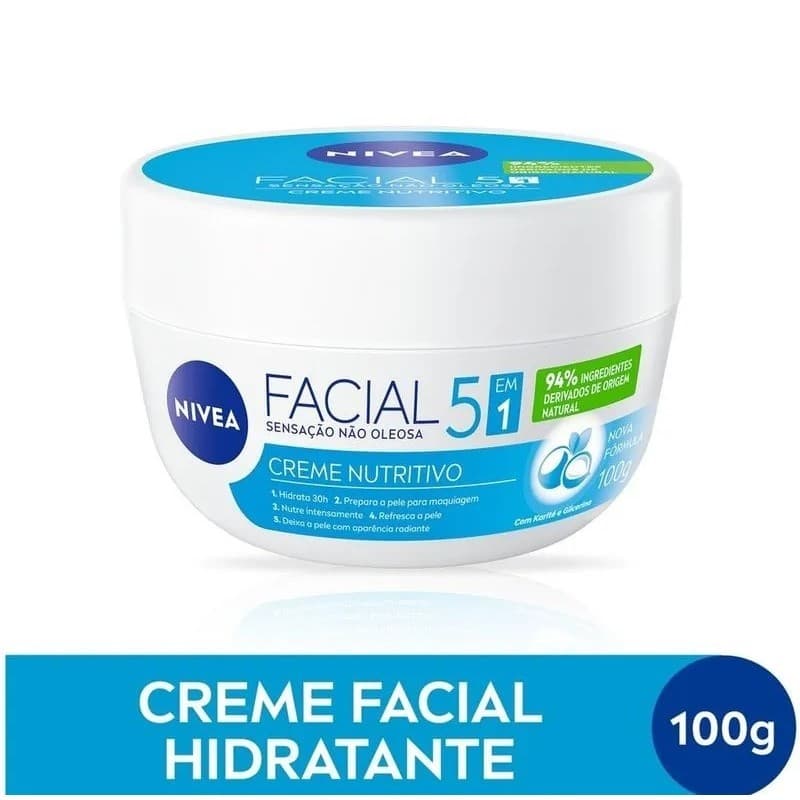 NIVEA Creme Facial Nutritivo 100g