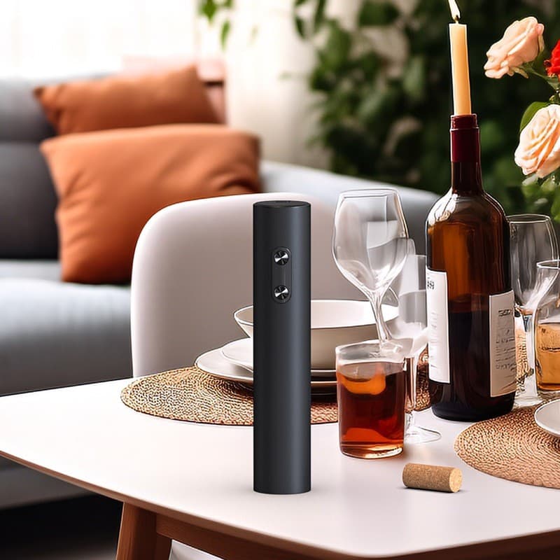 Saca-rolhas elétrico automático, acessórios para vinho série 100% automática
