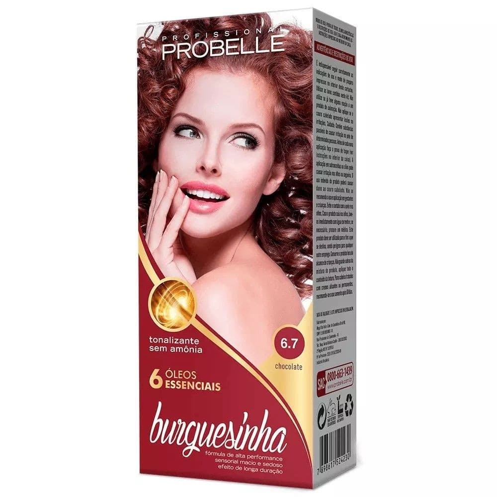 TONALIZANTE BURGUESINHA 6.7 CHOCOLATE