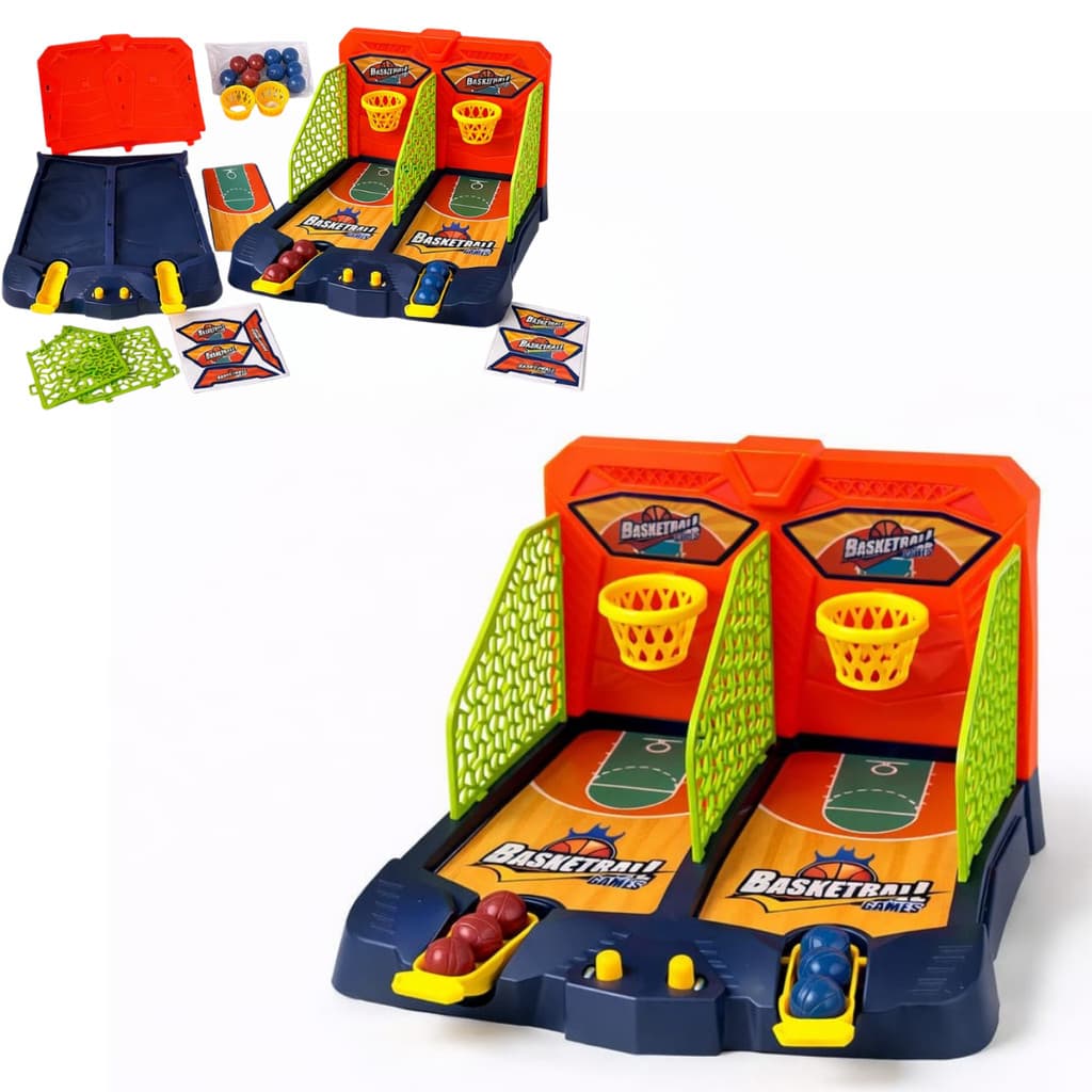 Jogo Basquete Duplo De Mesa Divertido Para Família Tabuleiro Basketball - Zippy Toys