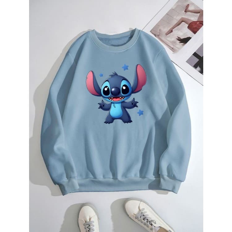 Casaco Stitch Feminino Moletom Feminino Stitch Fofo Moletom Fofo Casaco Feminino