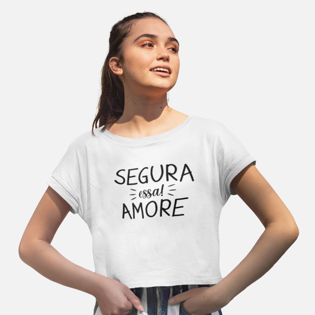 Kit 2 Camiseta Curta Croped Treino Academia Feminina Algodão