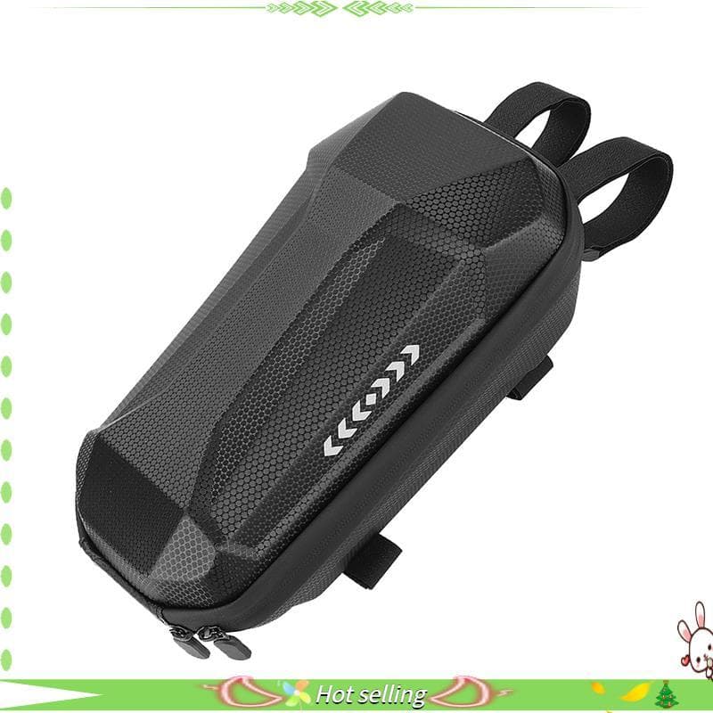 Bolsa Frontal Para Scooter Elétrica , À Prova D'água , EVA , Casca Dura , Guidão Reflexivo , Suspensa De Armazenamento