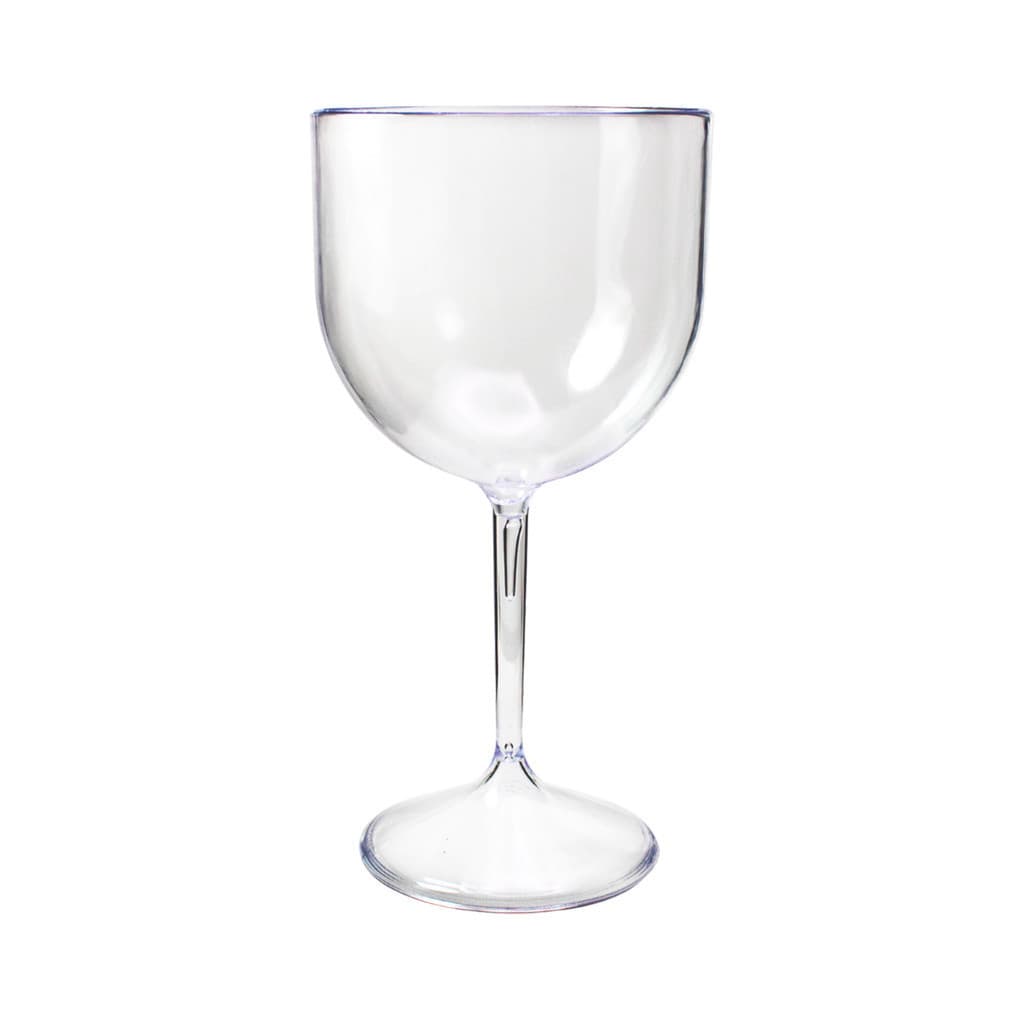 2 Taças De Acrílico Gin Cristal 450 Ml Festas Drinks Ano Novo Natal Comemorações Aniversário