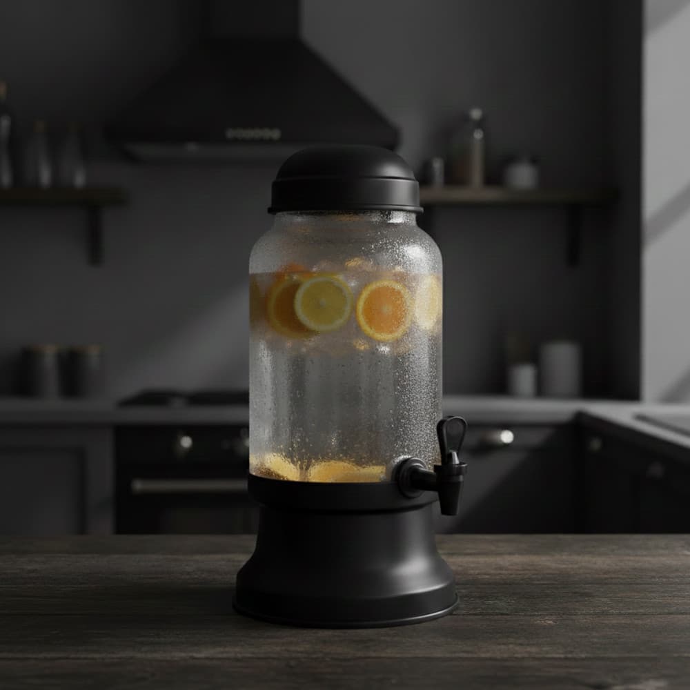Suqueira Simples Vidro Sucos e Bebidas 3,2 Lt