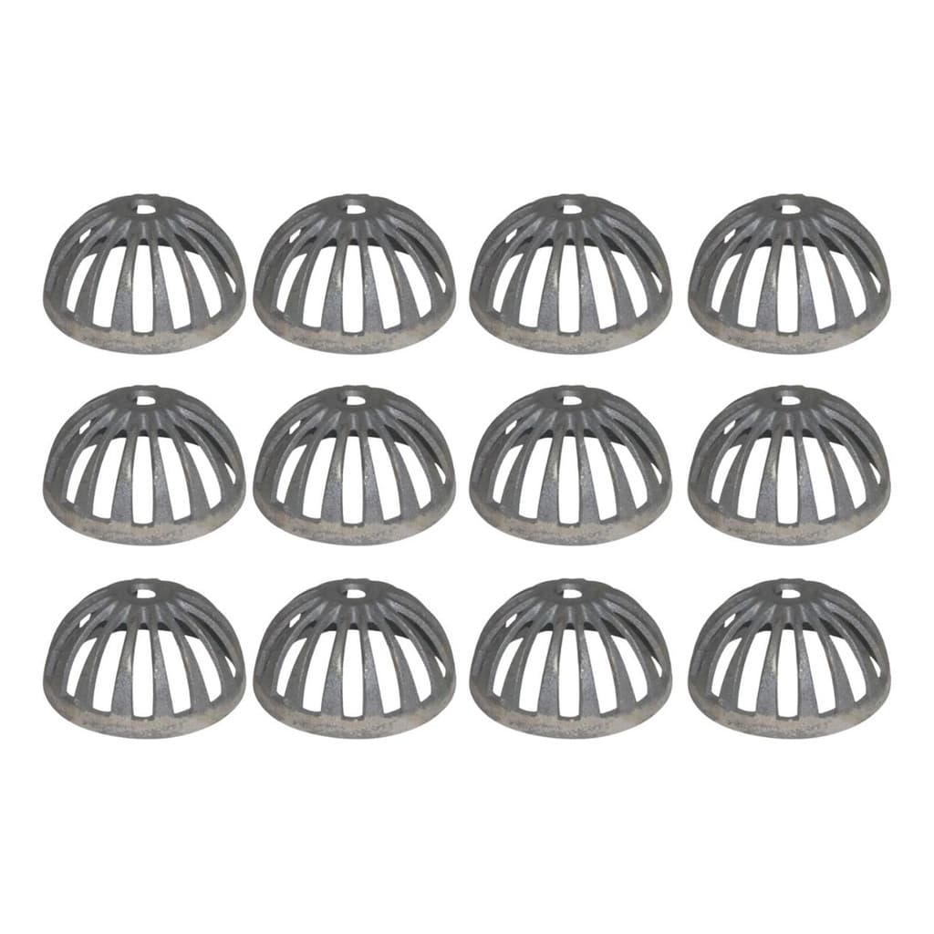 Ralo Grelha Abacaxi Ferro Fundido 150mm 12 Peças