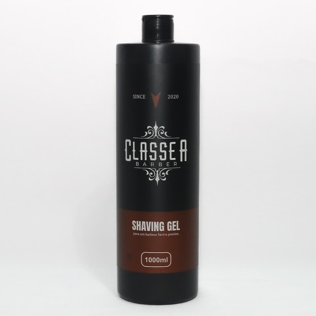 Classe A Shaving Gel Refil 1kg – Barbear Profissional, Hidratação e Proteção da Pele