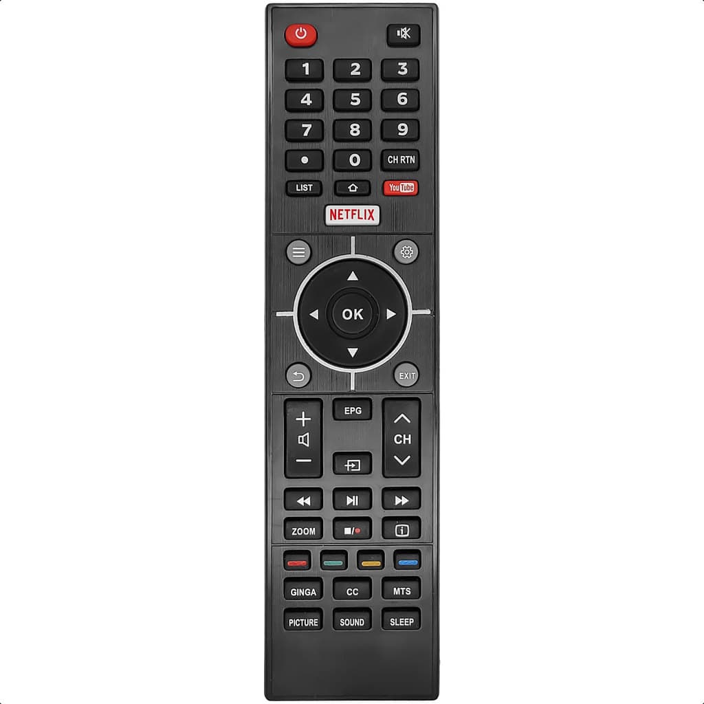 Controle Remoto Compatível Com Semp Ct-6810 Netflix