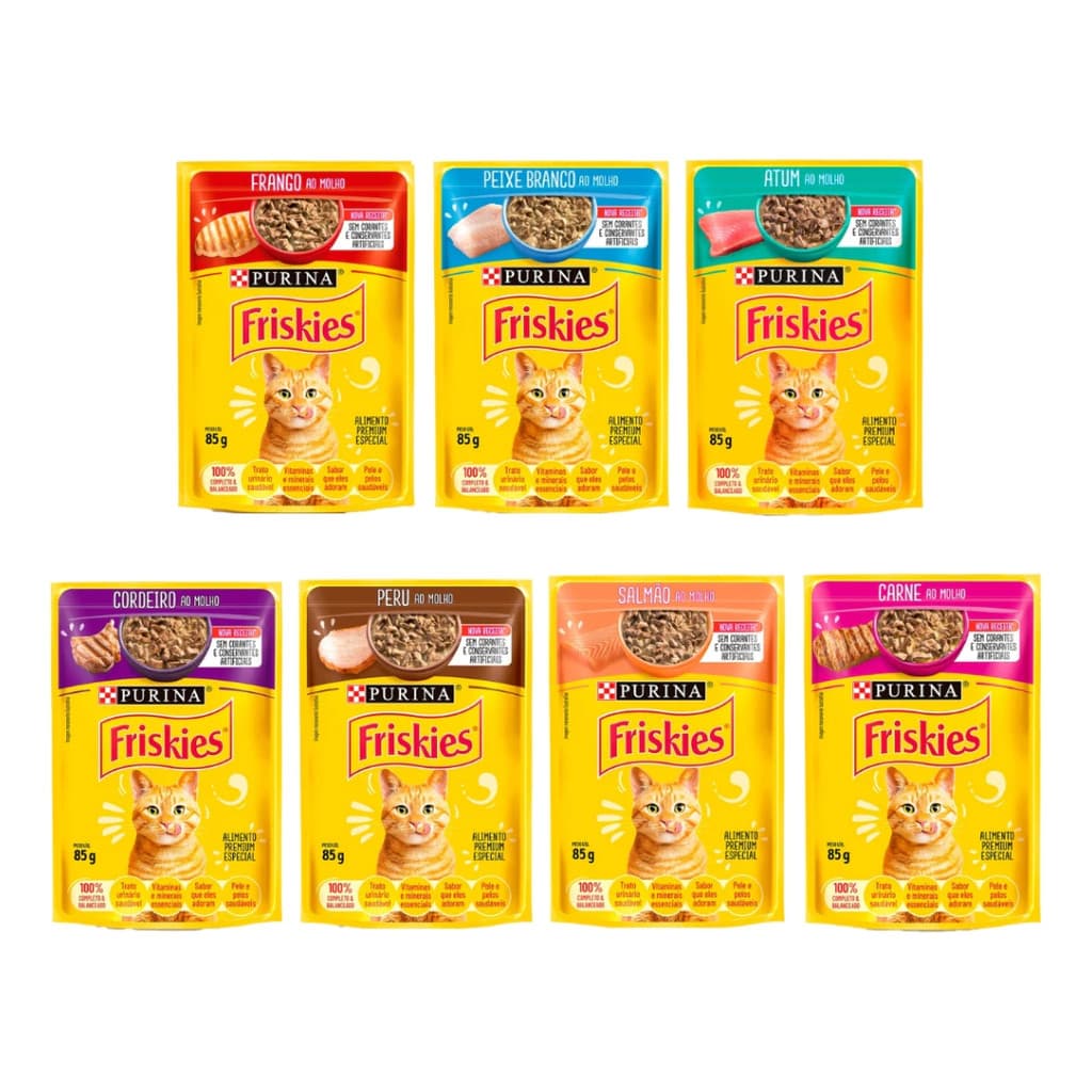 Sache Friskies Kit Com 10 Unid