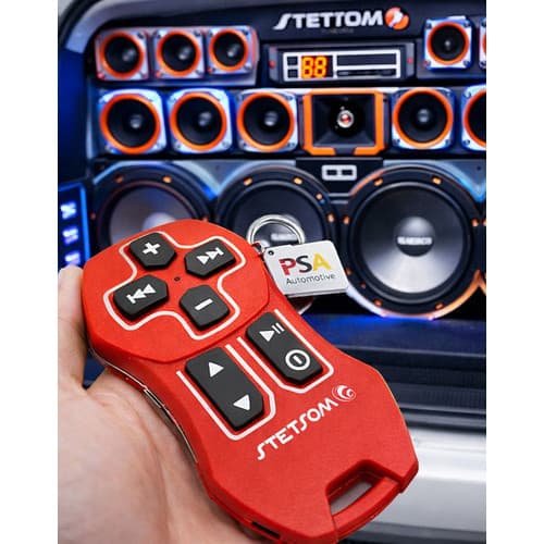 Controle Longa Distância Stetsom Redline Wr 200m Universal Vermelho
