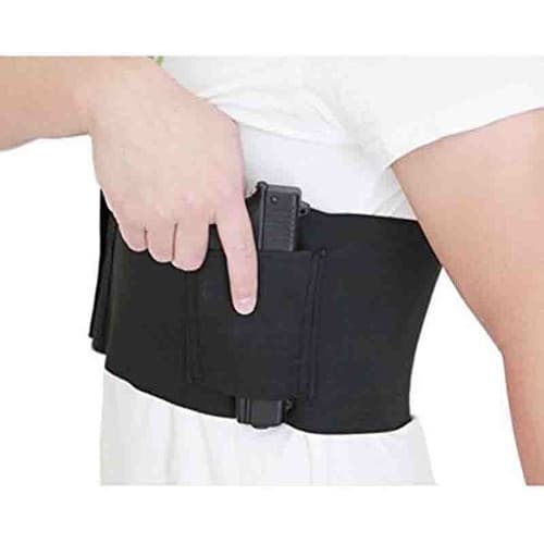 Coldre Barriga Abdome Para Arma Pistola Revolver