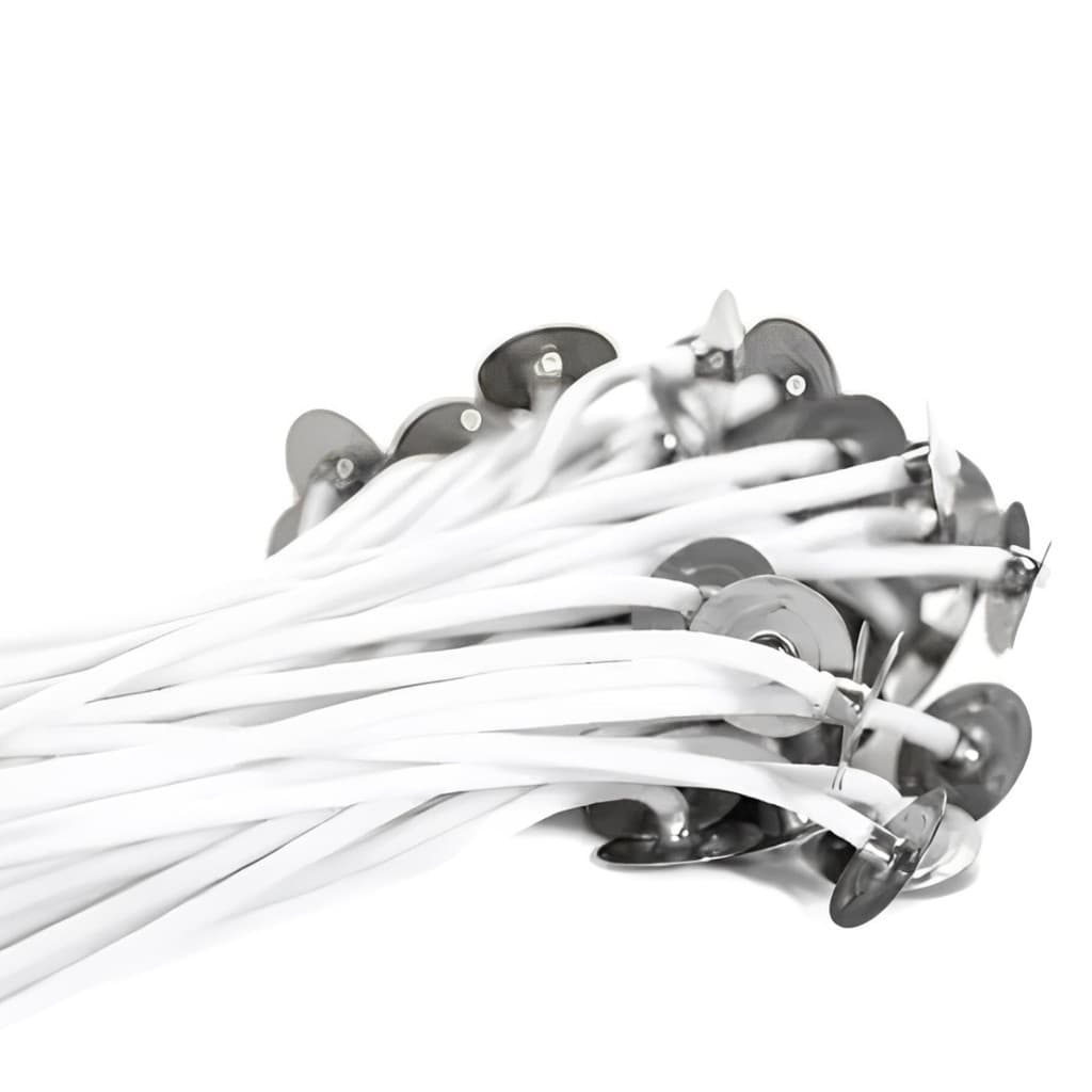 Kit 50 Pavio Algodão 21cm Chama Alta para Velas