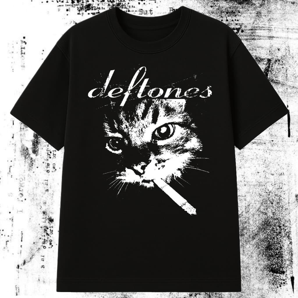 Camiseta  Deftones / Deftones Skull / Camisetas de Rock - Metal / Qualidade Bear 100% algodão