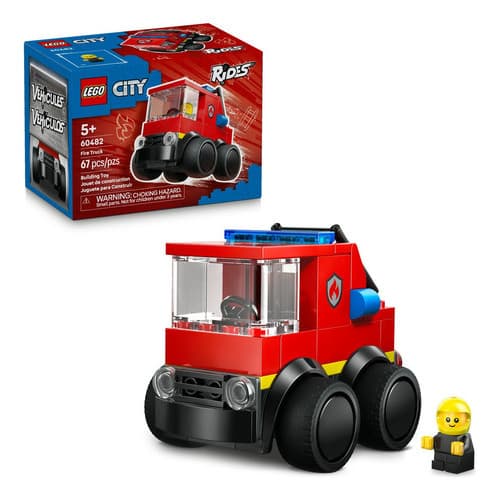Lego City 60482 - Veículos  Caminhão De Bombeiros 67 Bombero