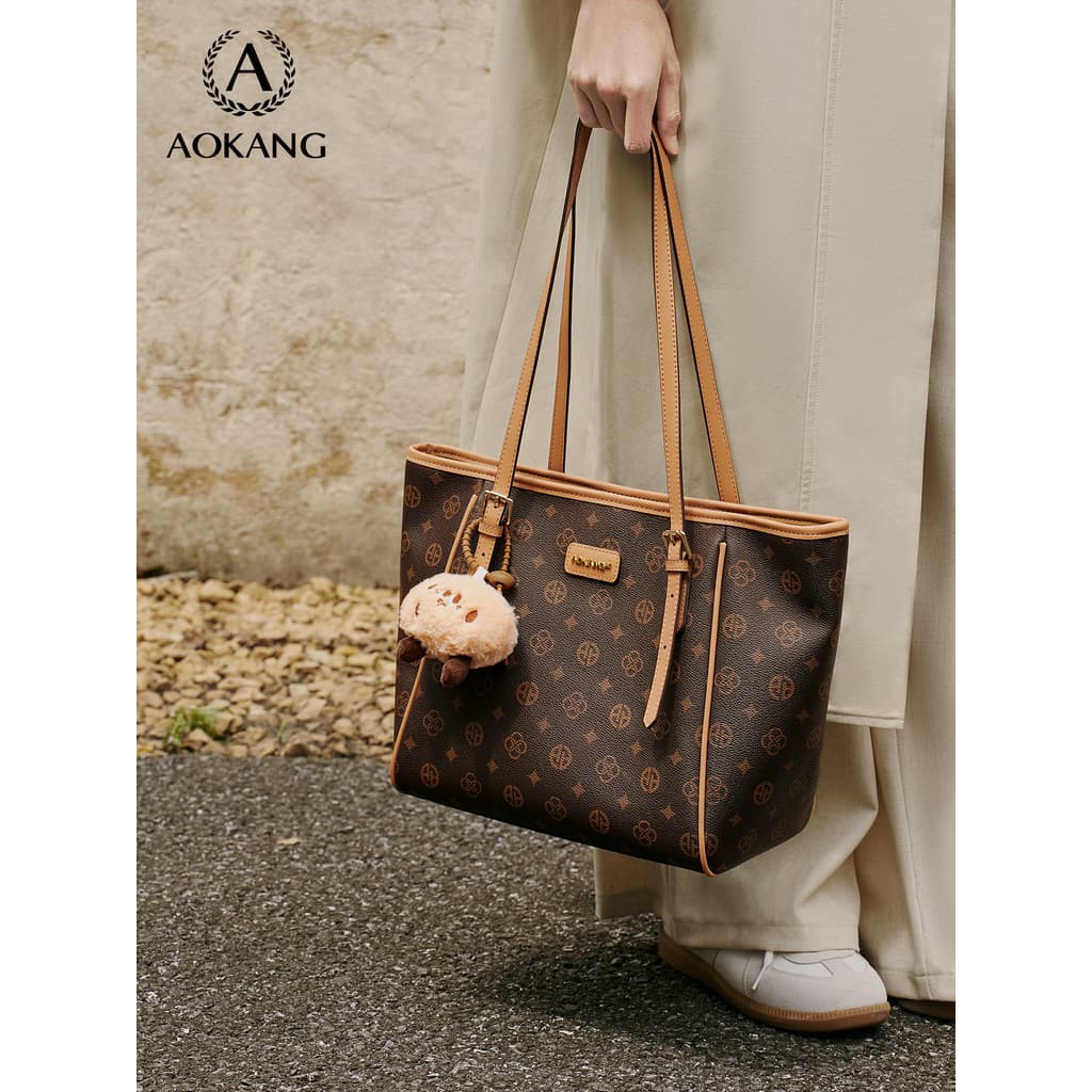 O'Contote Bolsa Feminina 2026 Novo Estilo Bolsa de Ombro de Grande Capacidade High-End Light Luxury Commuter Bolsa Grand