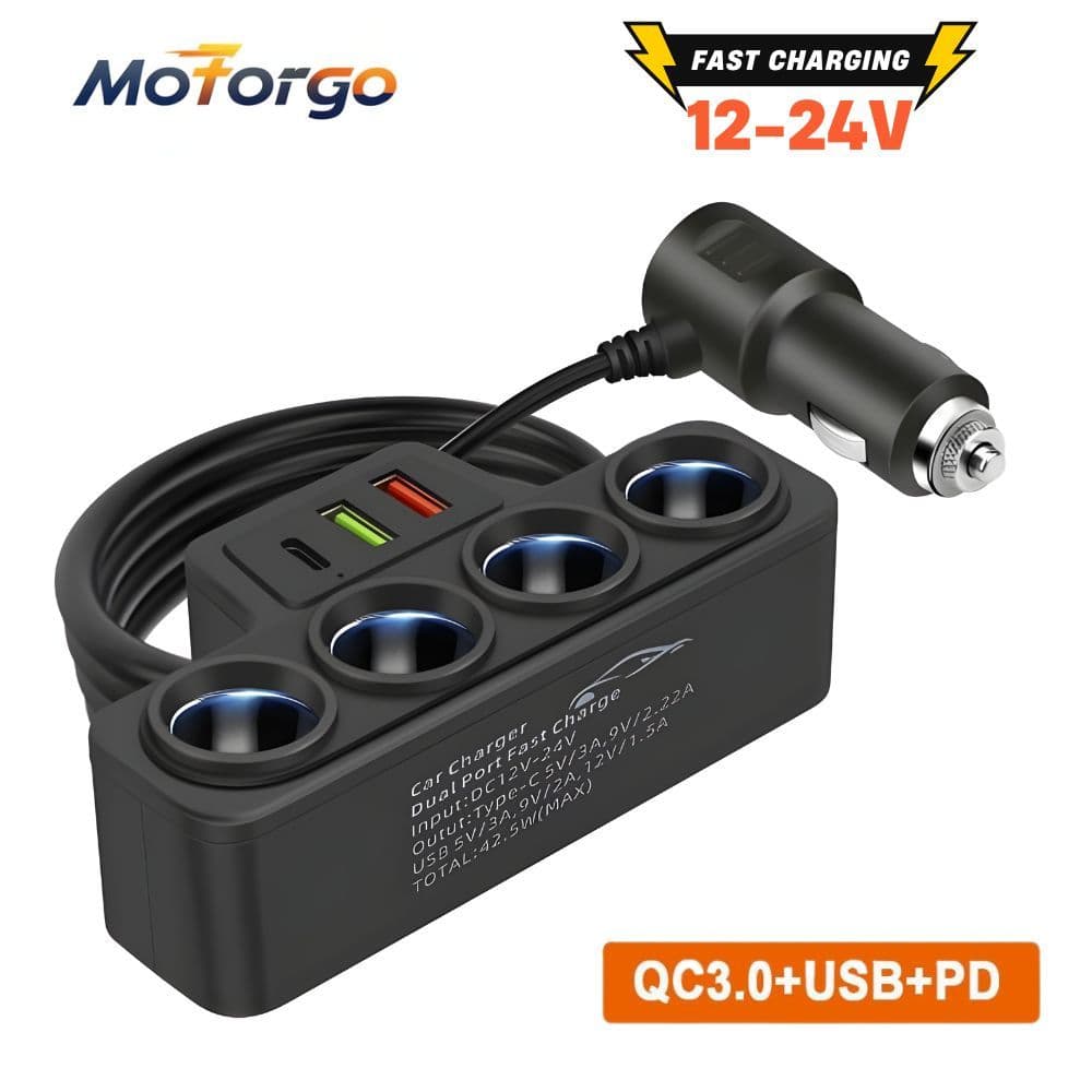 Tomada De Alimentação DC À Prova D'água Resistente De 120 W-Universal De Isqueiro De 12 V/24 Para Marinho , RV , Caminhã
