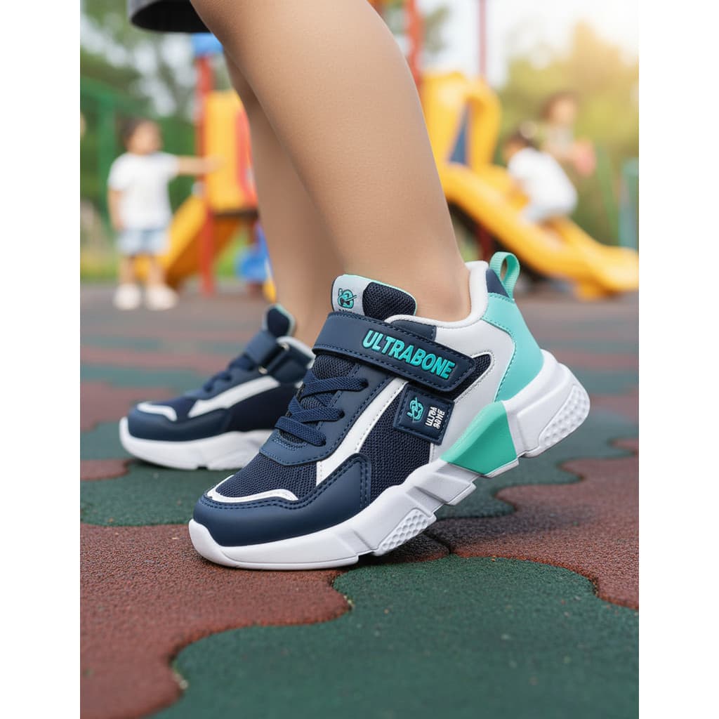Tênis Criança Masculino Escolar Leve Flexivel Confortavel